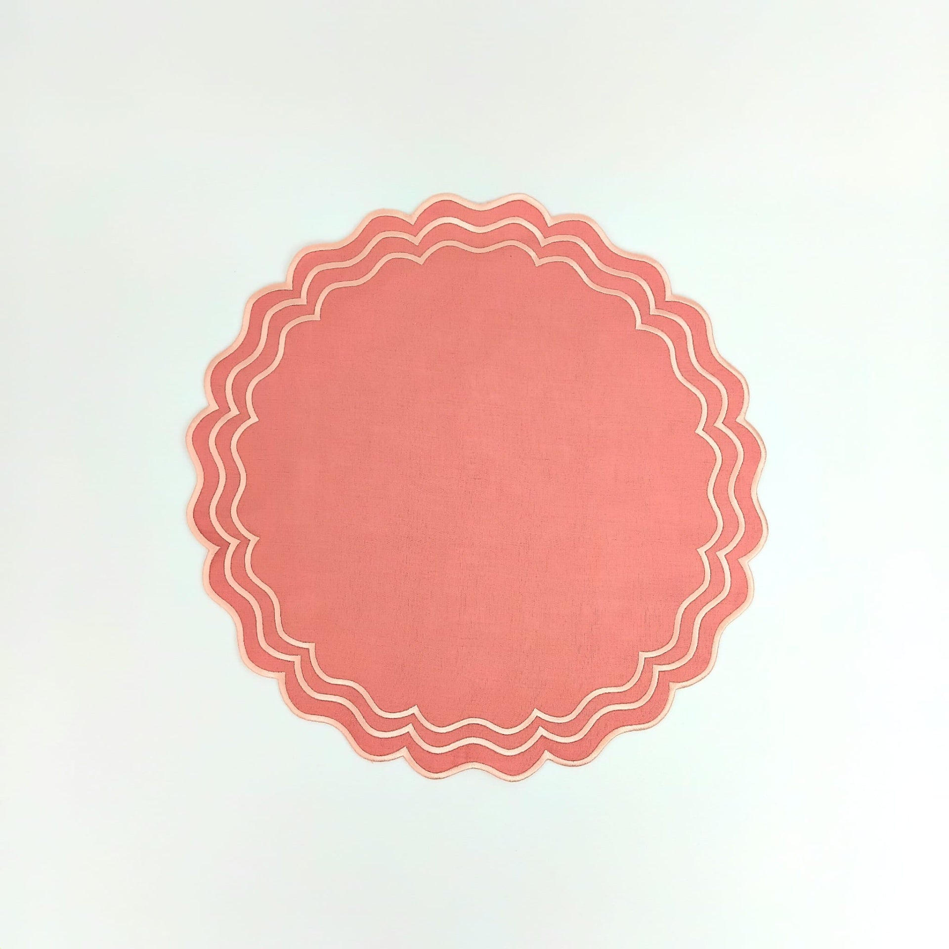 Individual Salmon Linho COL