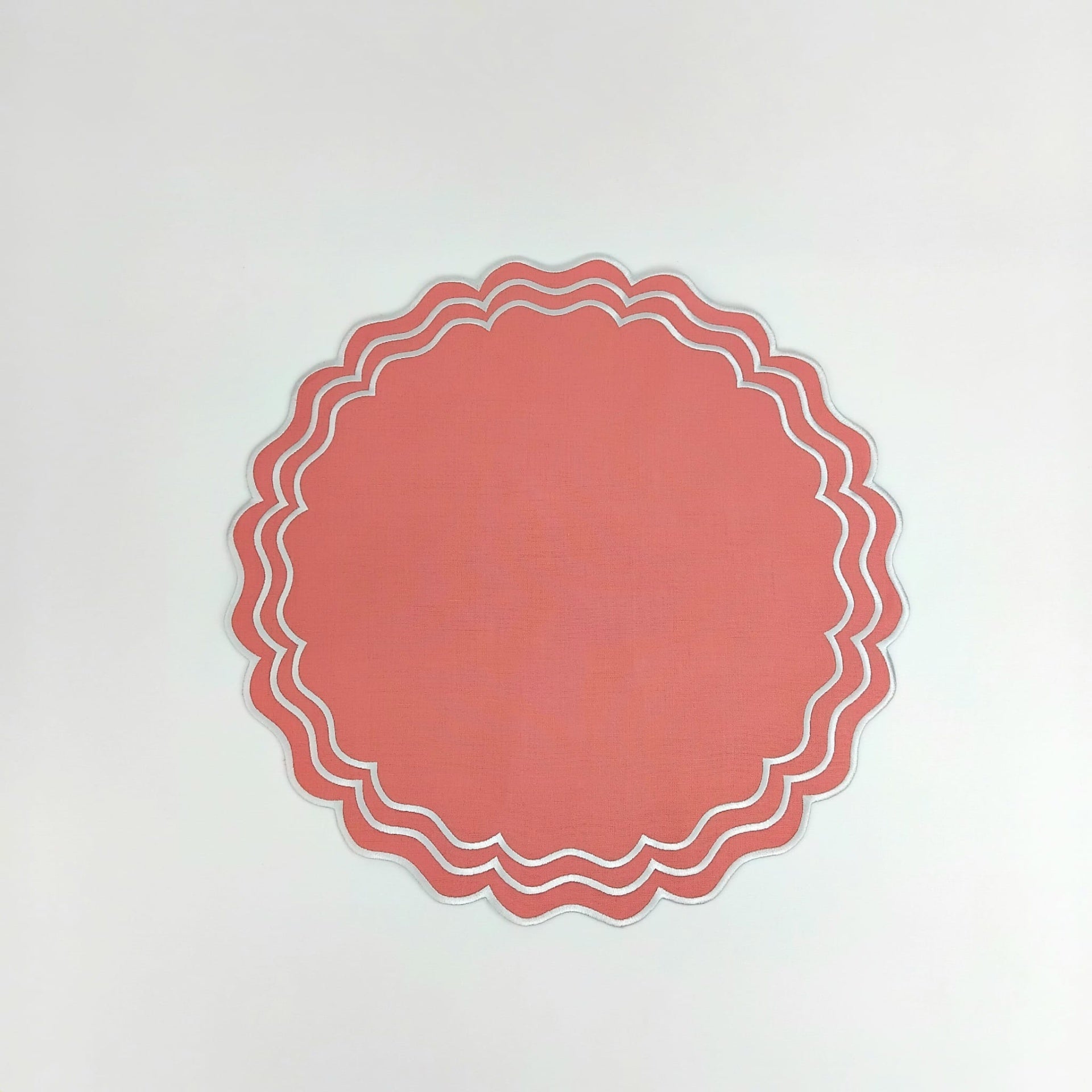 Individual Salmon Linho COL