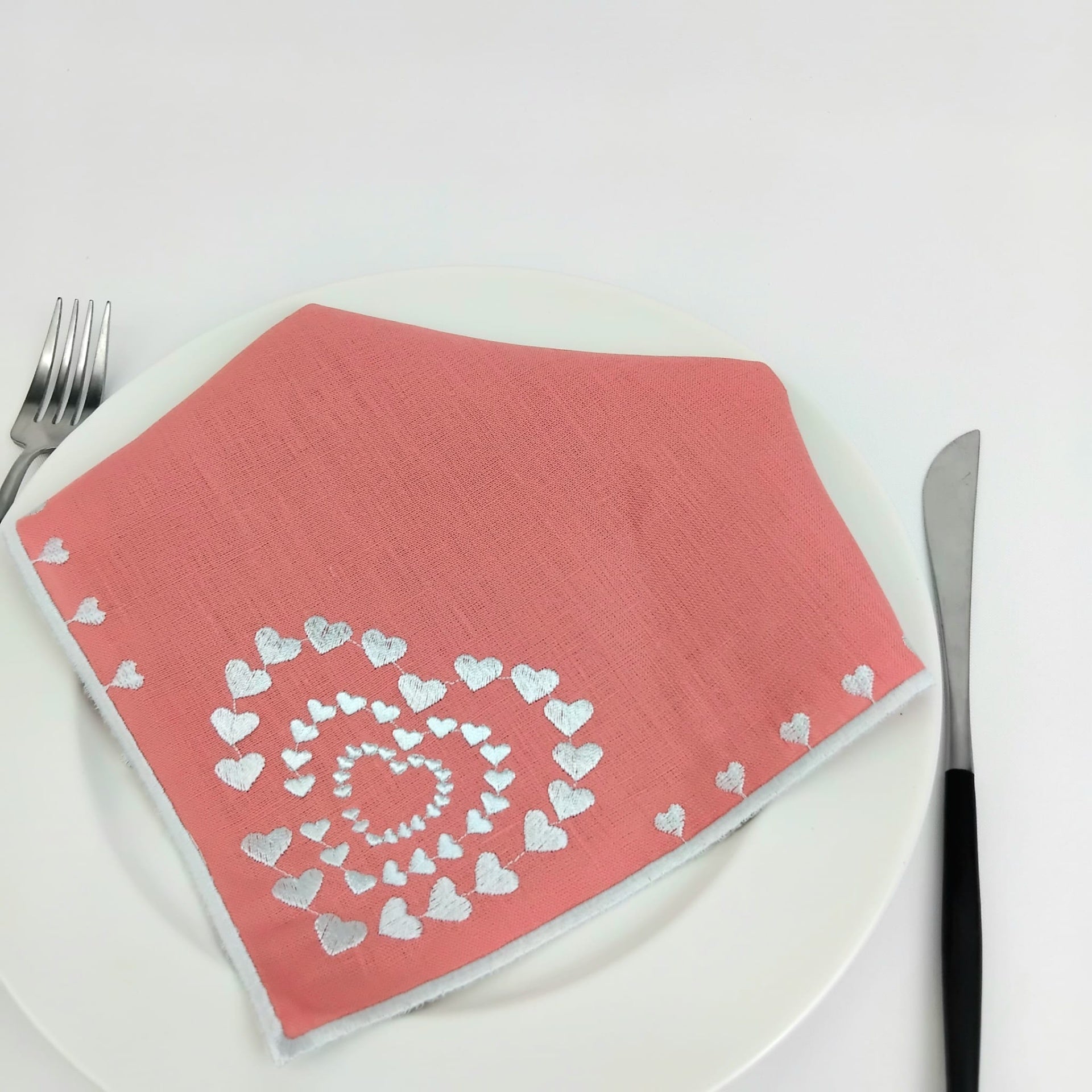 Guardanapo Salmon Linho COL