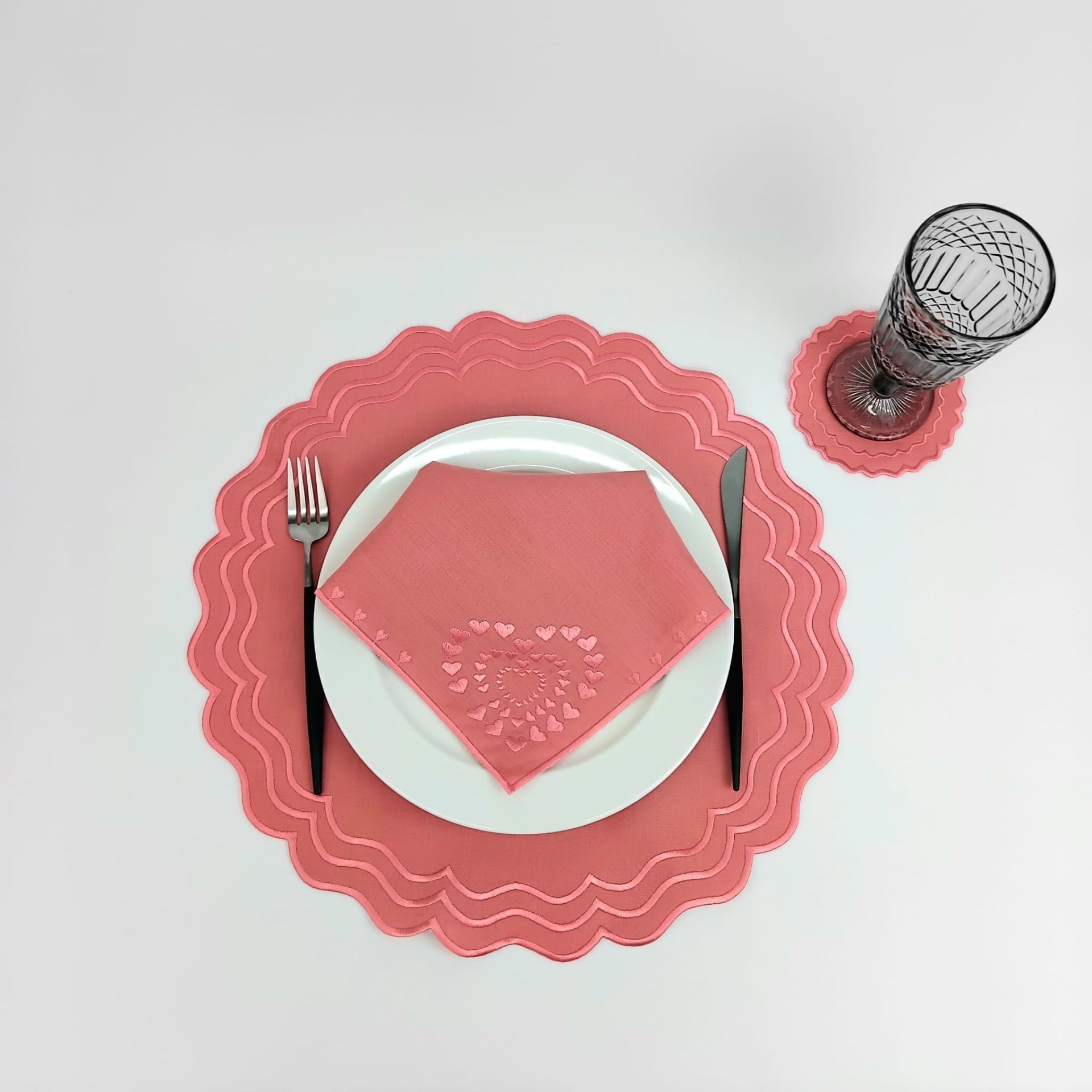 Guardanapo Salmon Linho COL