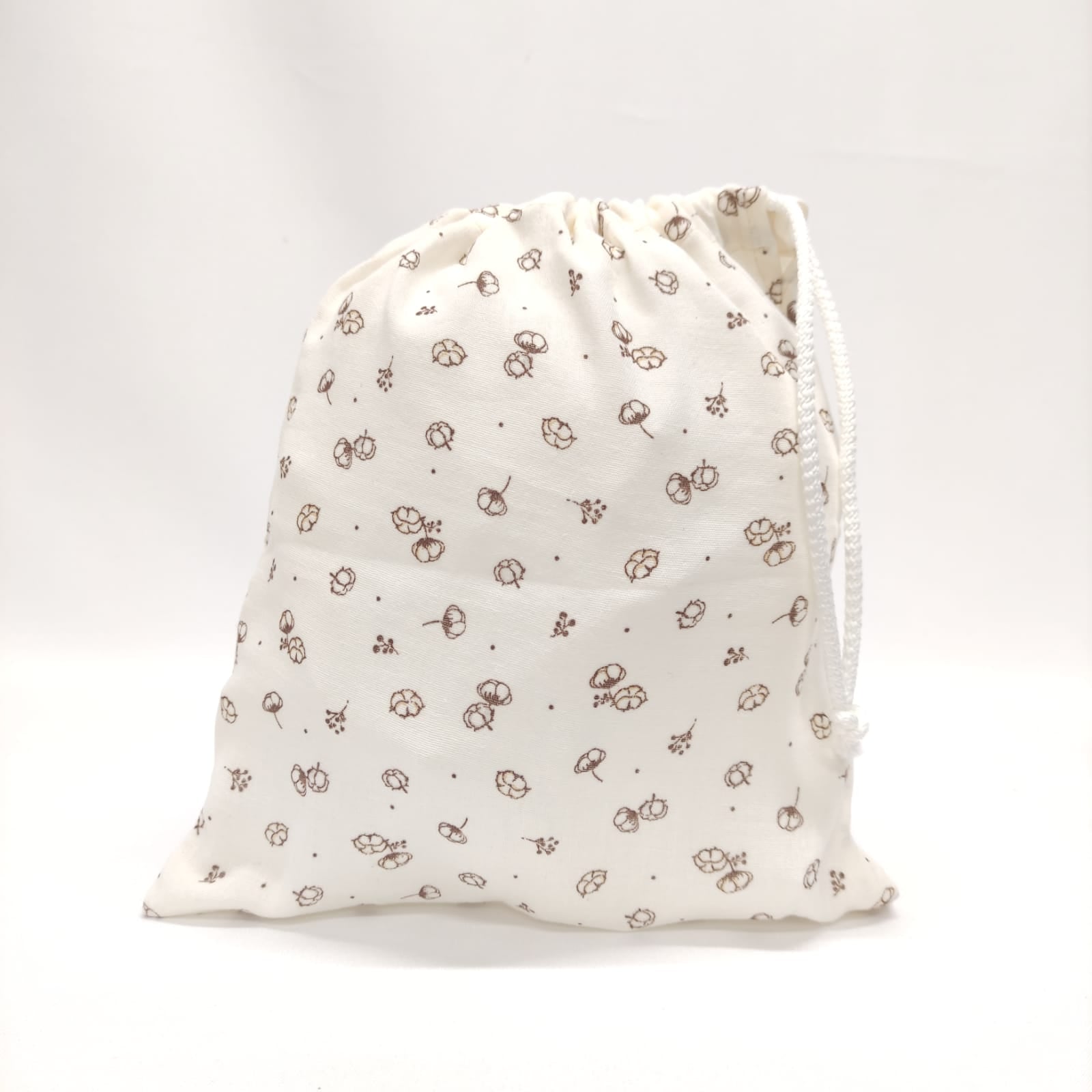 Saco de Bebé Flor de Algodão