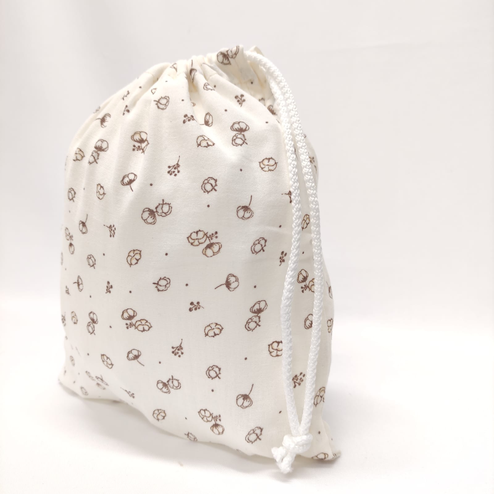 Saco de Bebé Flor de Algodão