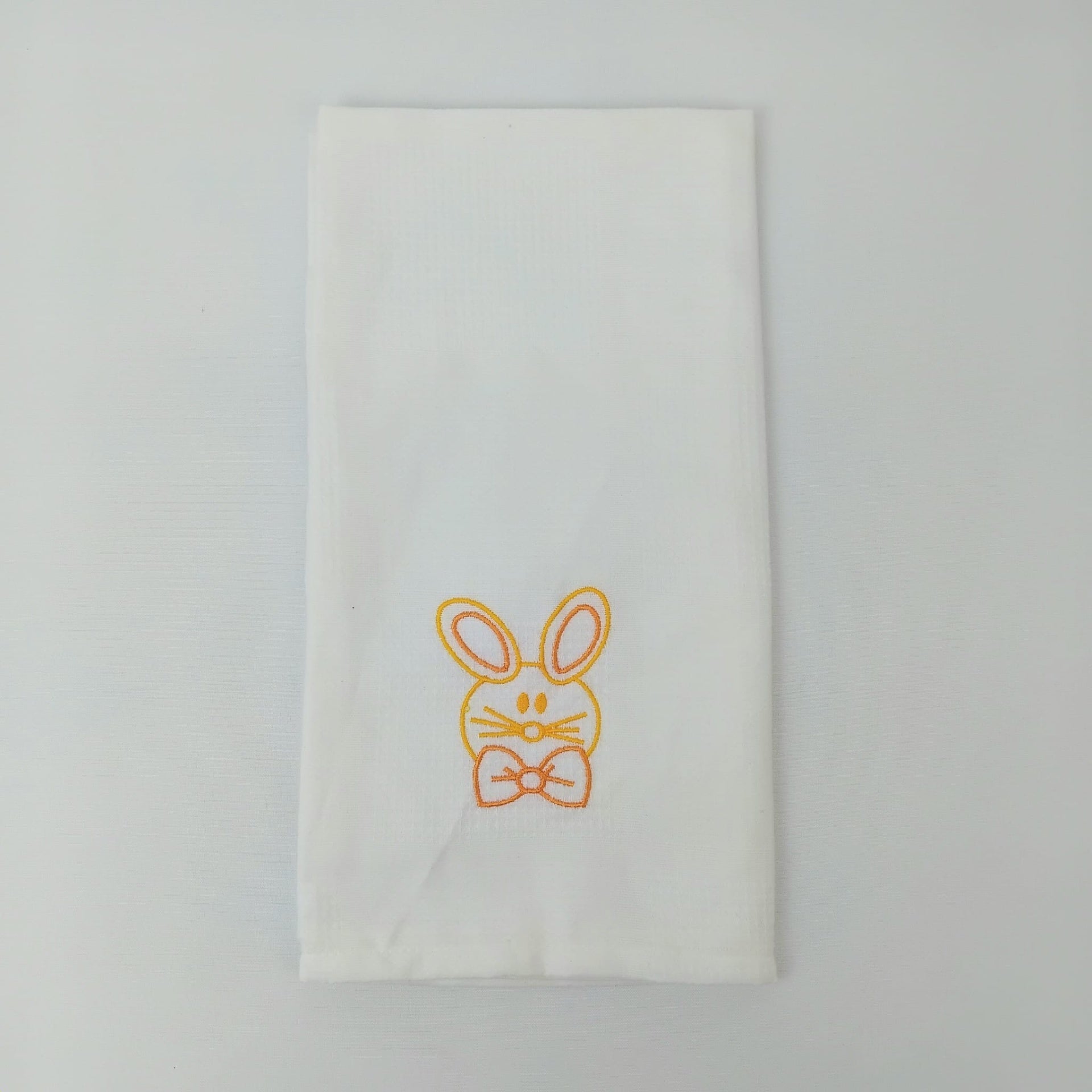 Pano de Cozinha Easter Rabbit Branco