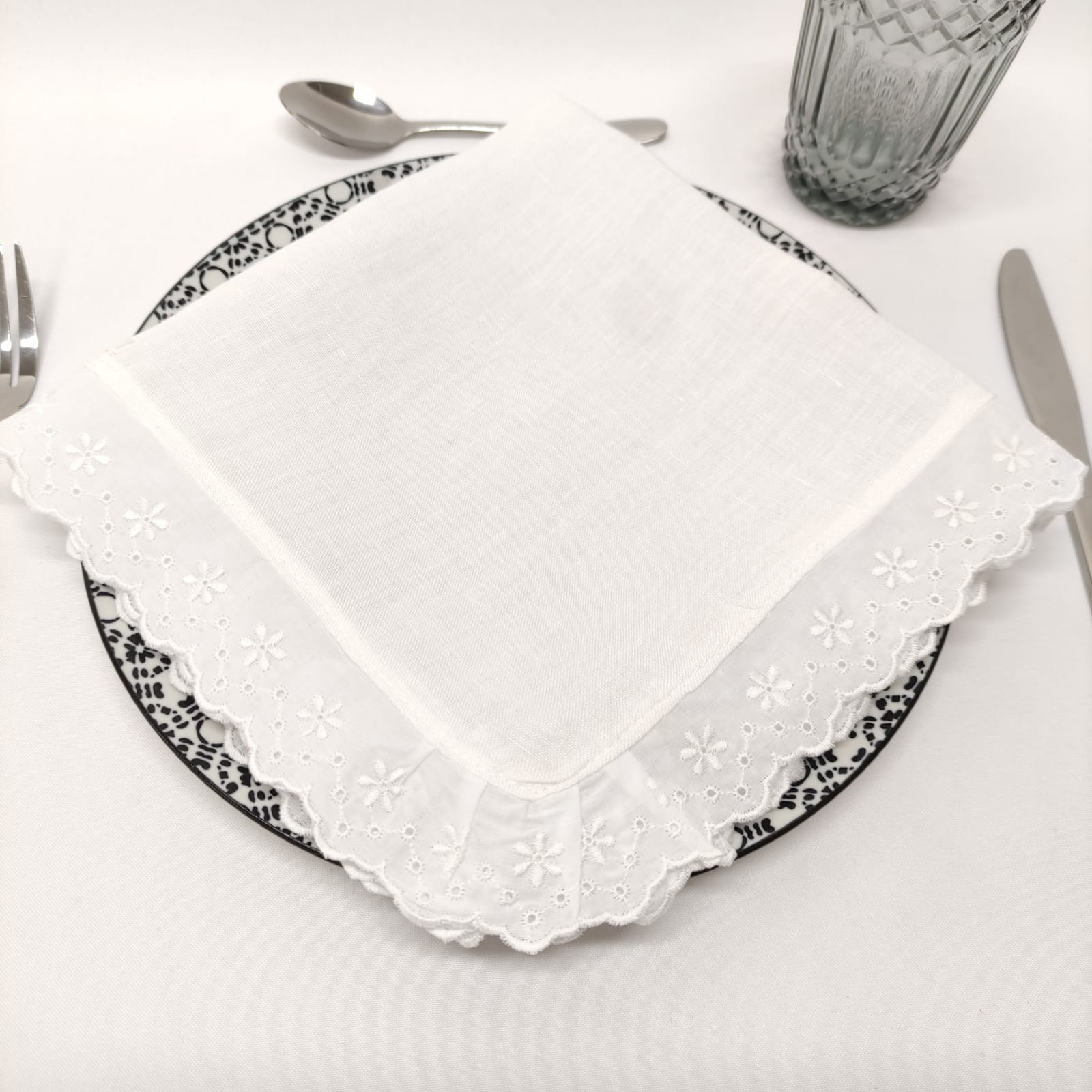 Guardanapo Renda Classic Linho JOL