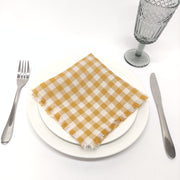 Guardanapo Linho Desfiado Squares