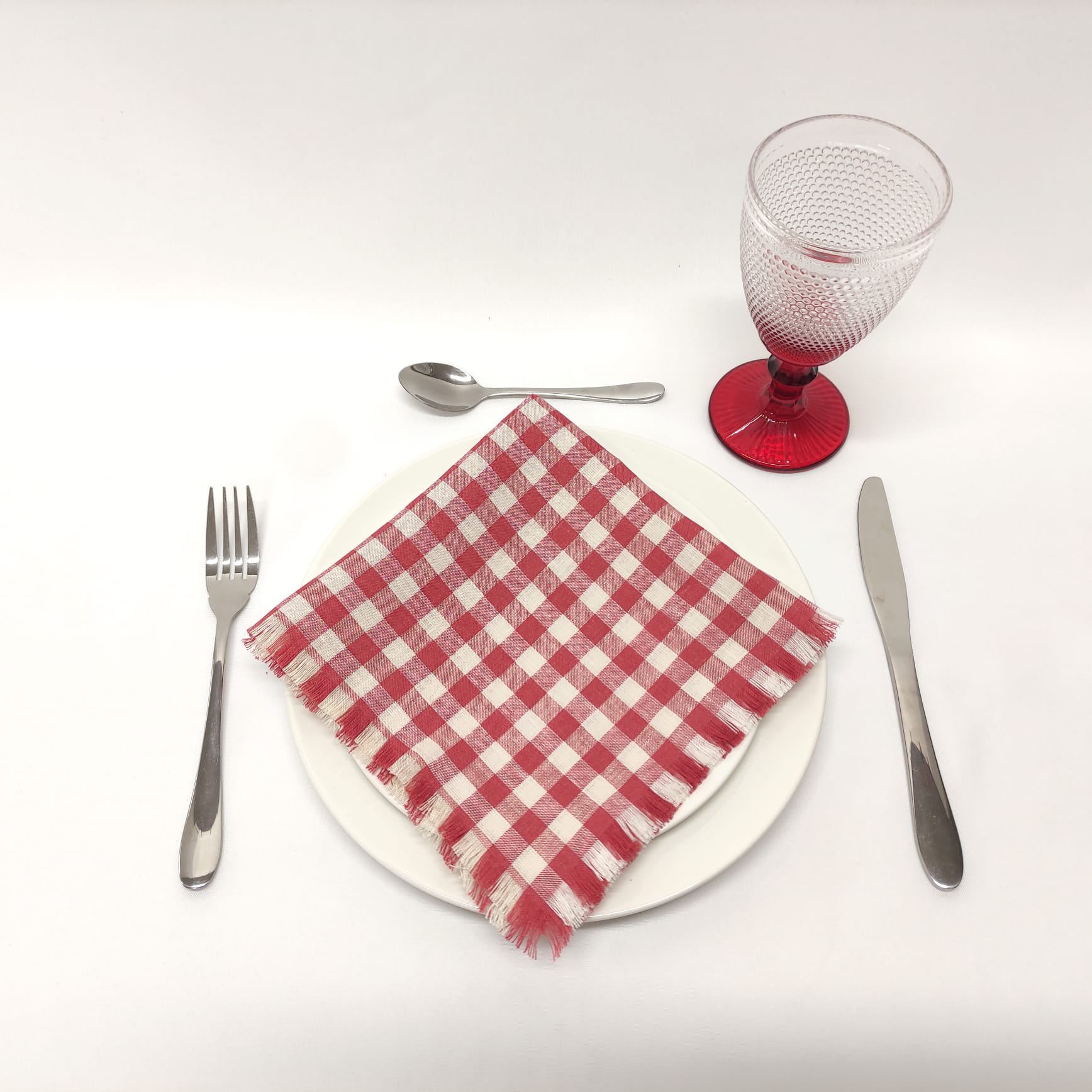 Guardanapo Linho Desfiado Squares