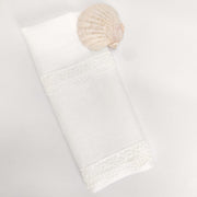 Toalha de Batismo Pluma Linho JOL