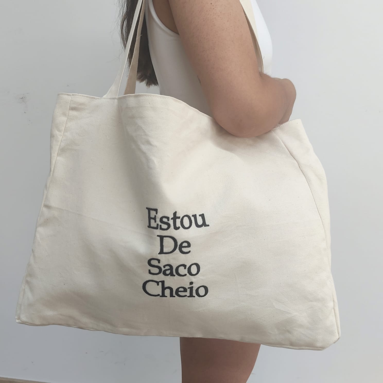 Bolsa Bege Personalizável