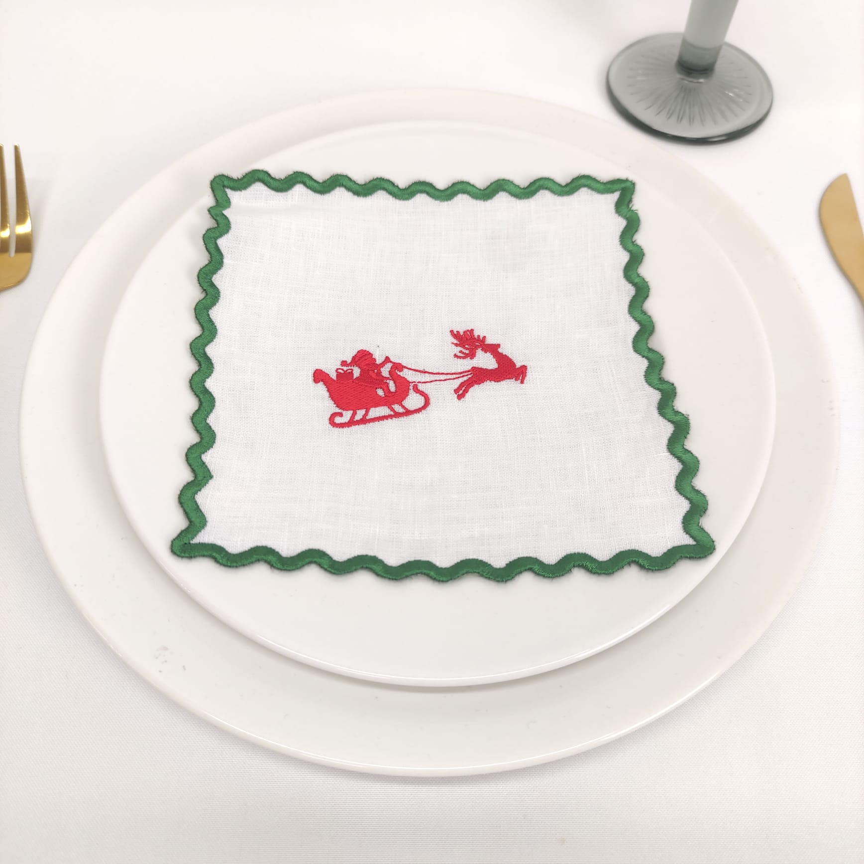 Guardanapo Linho JOL Cocktail Trenó