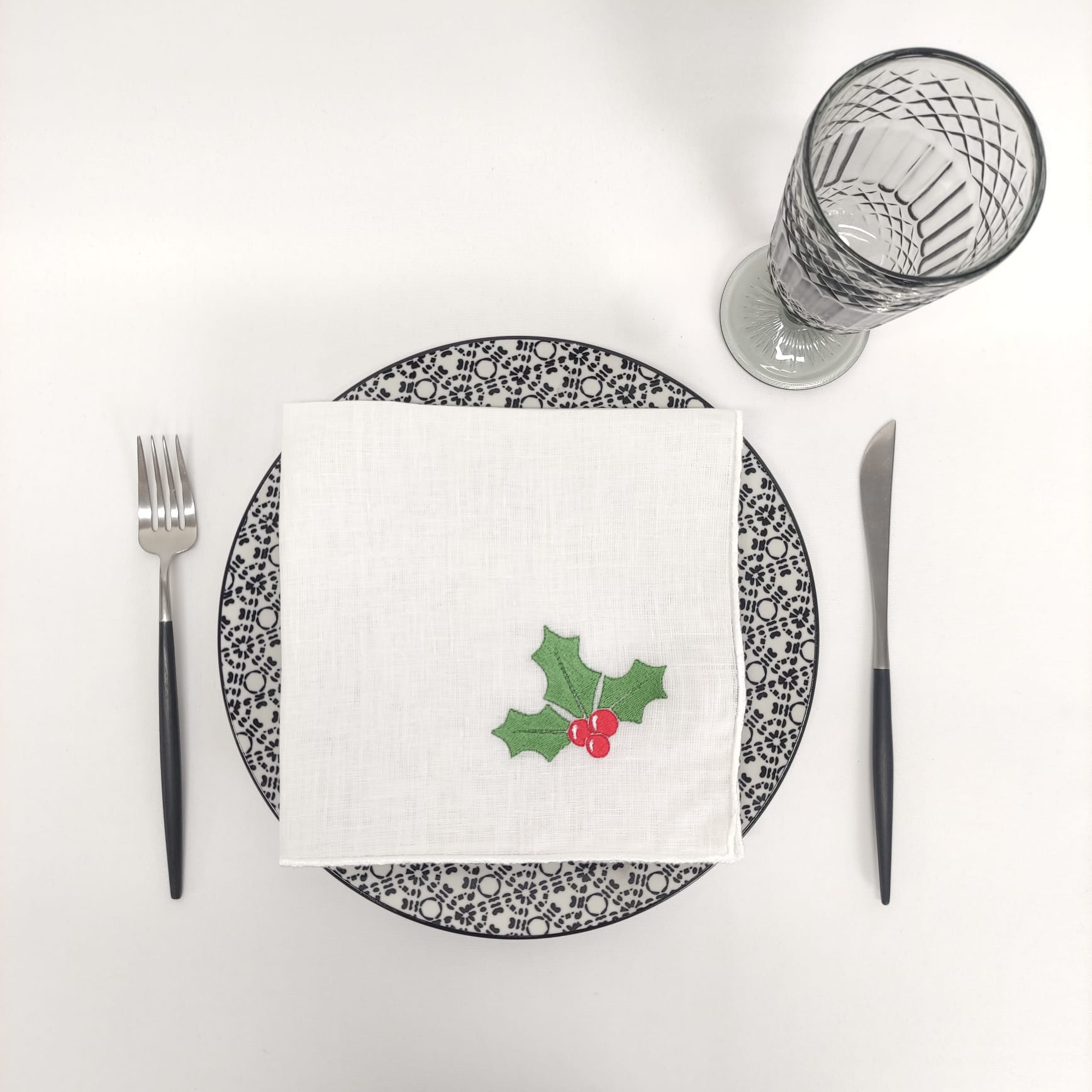 Guardanapo Linho Of Rolinho Azevinho White