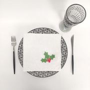 Guardanapo Linho Of Rolinho Azevinho White