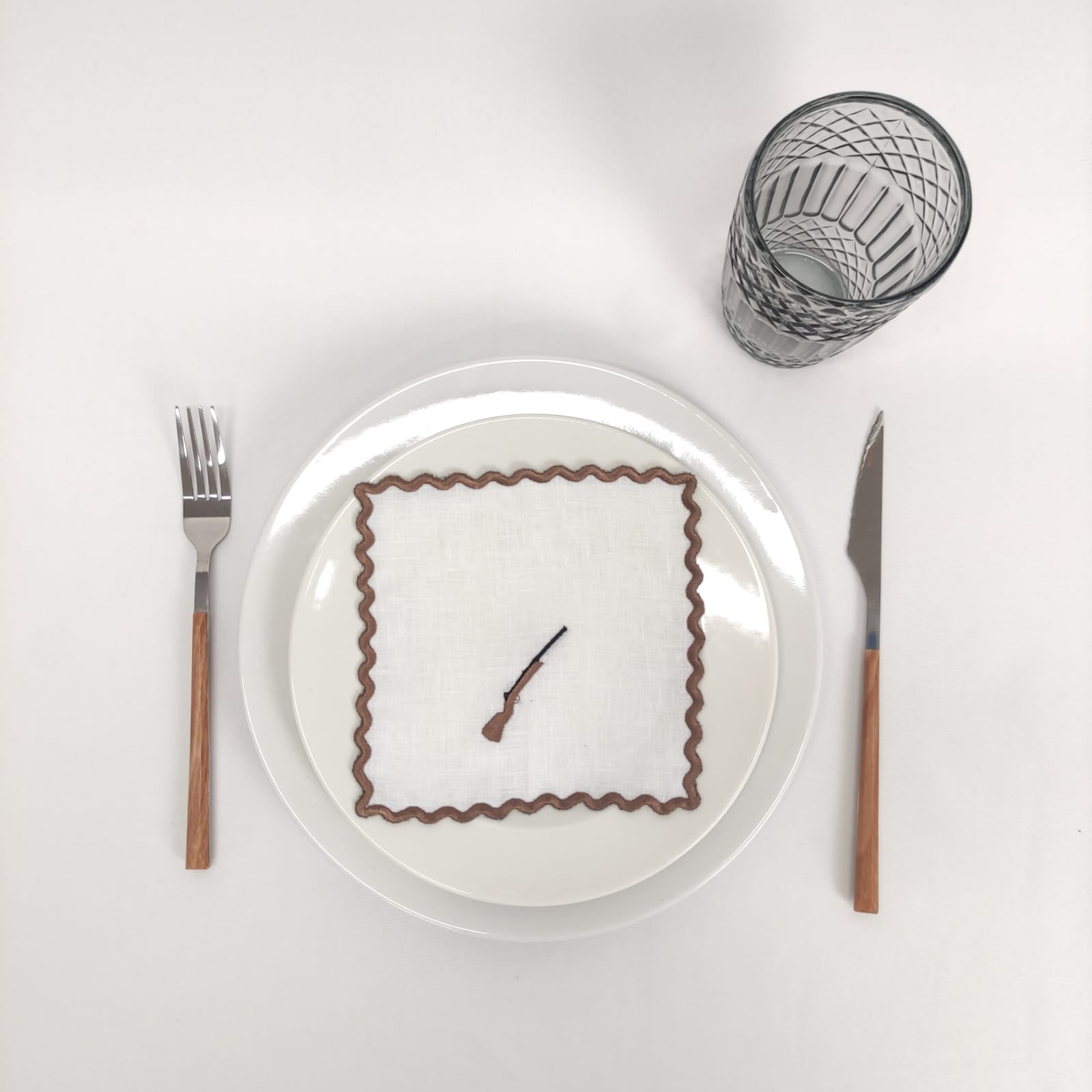 Guardanapo Cocktail Espingarda