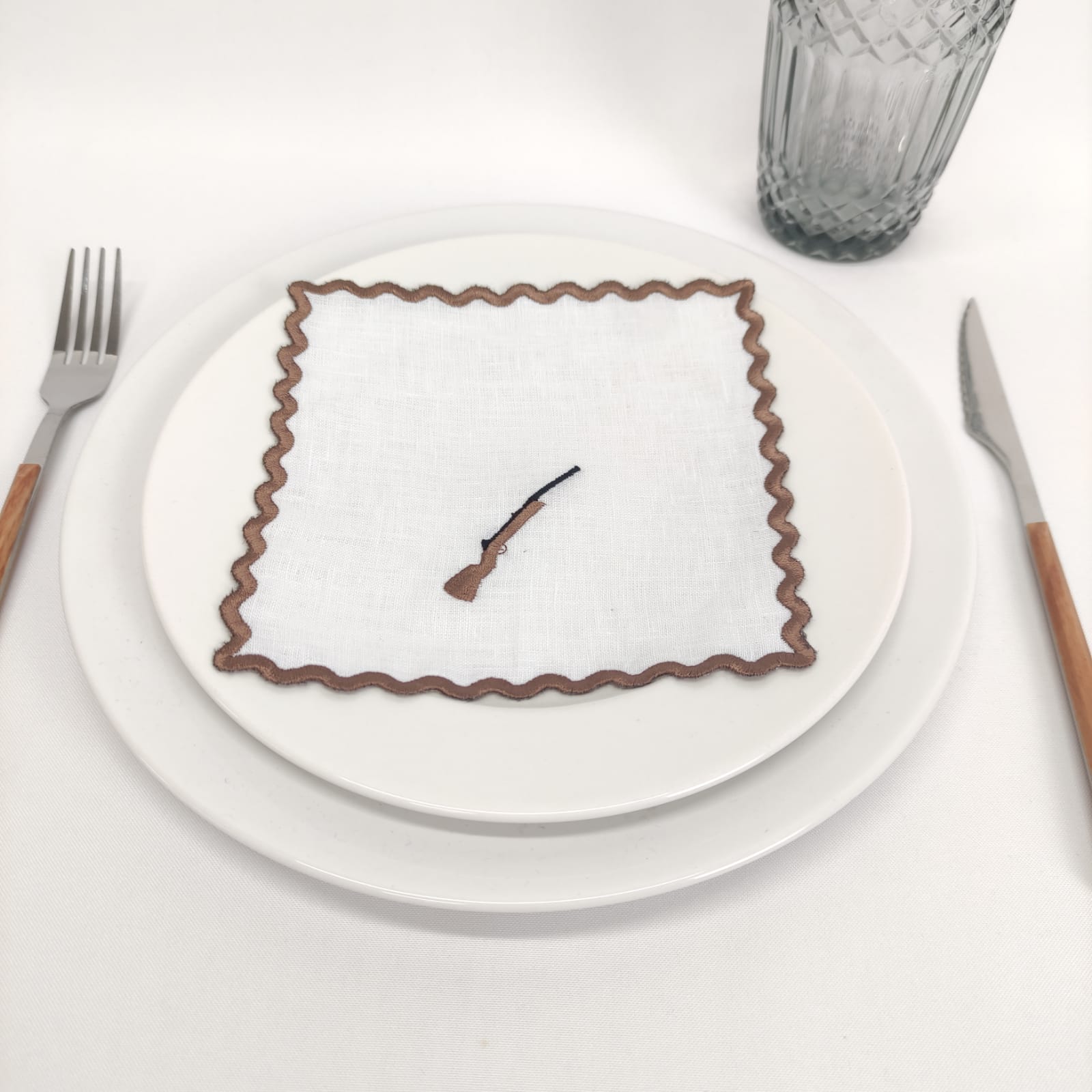 Guardanapo Cocktail Espingarda