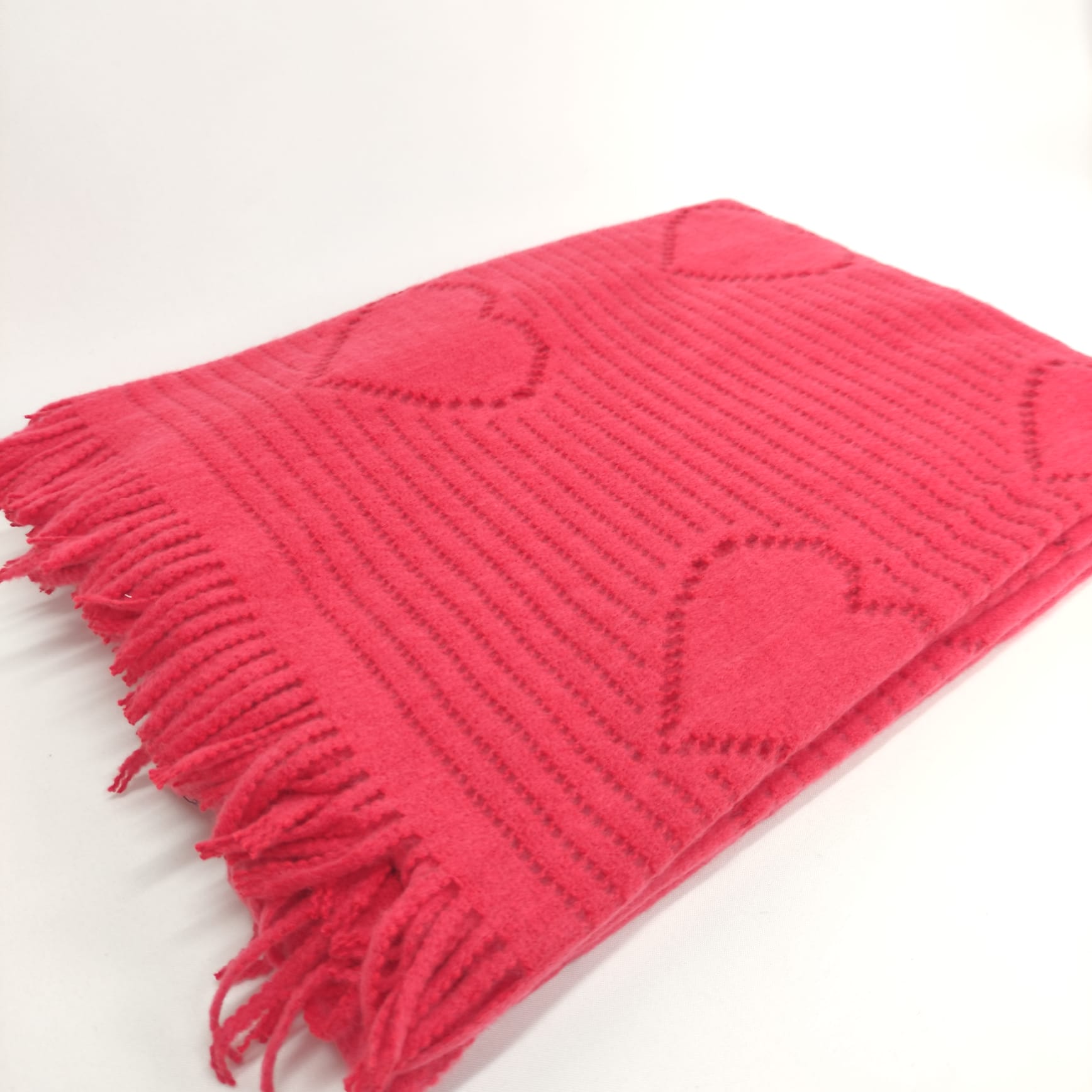 Manta Decorativa Hearts