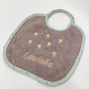 Babete Felpo Estrelas Personalizado