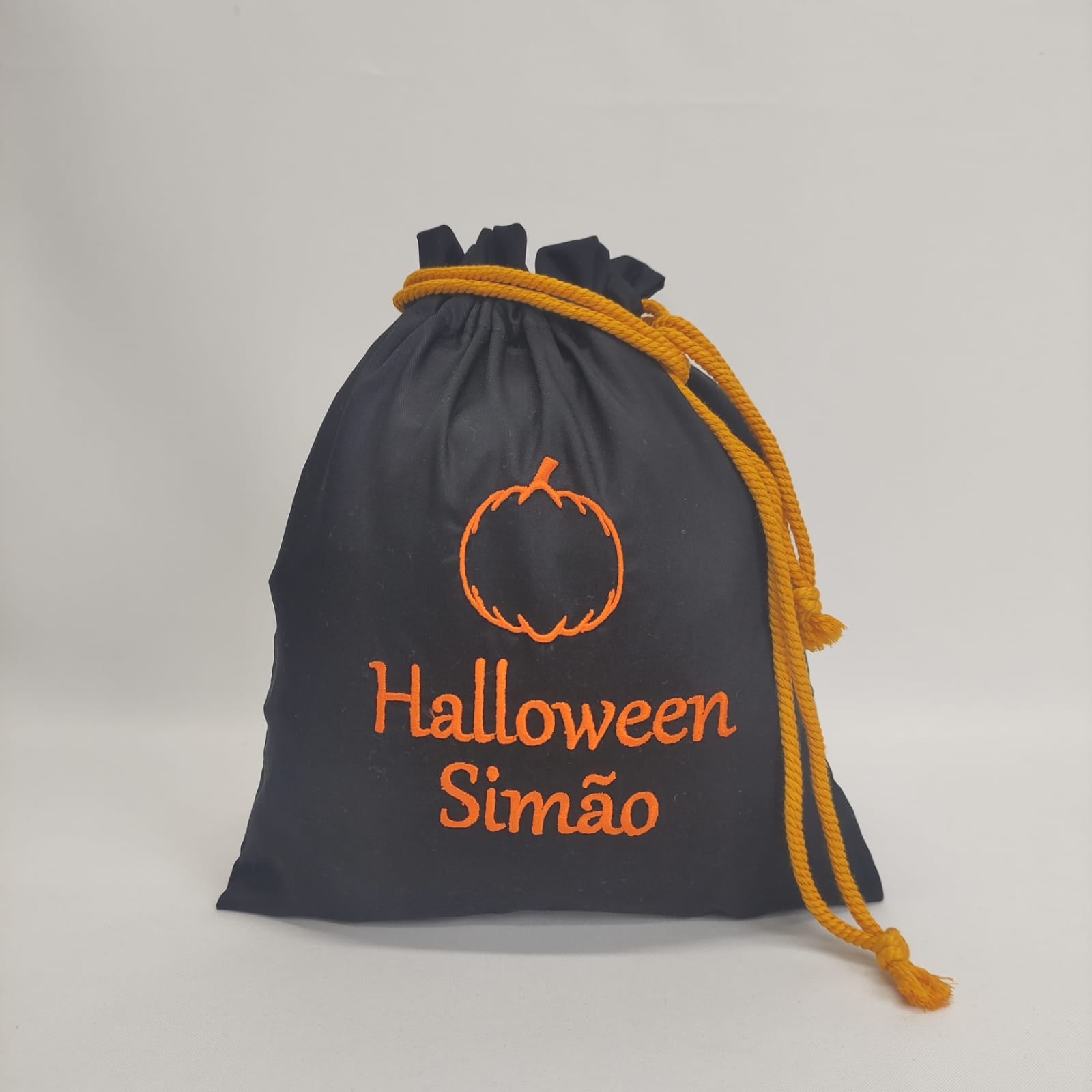 Saco Pumpkin Halloween Personalizado