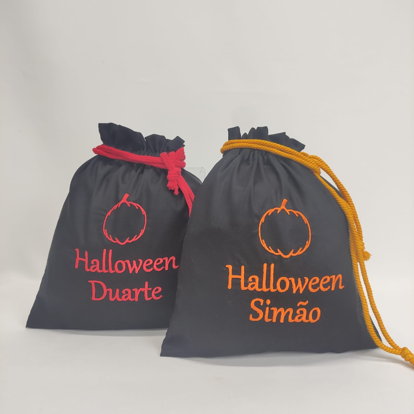 Saco Pumpkin Halloween Personalizado