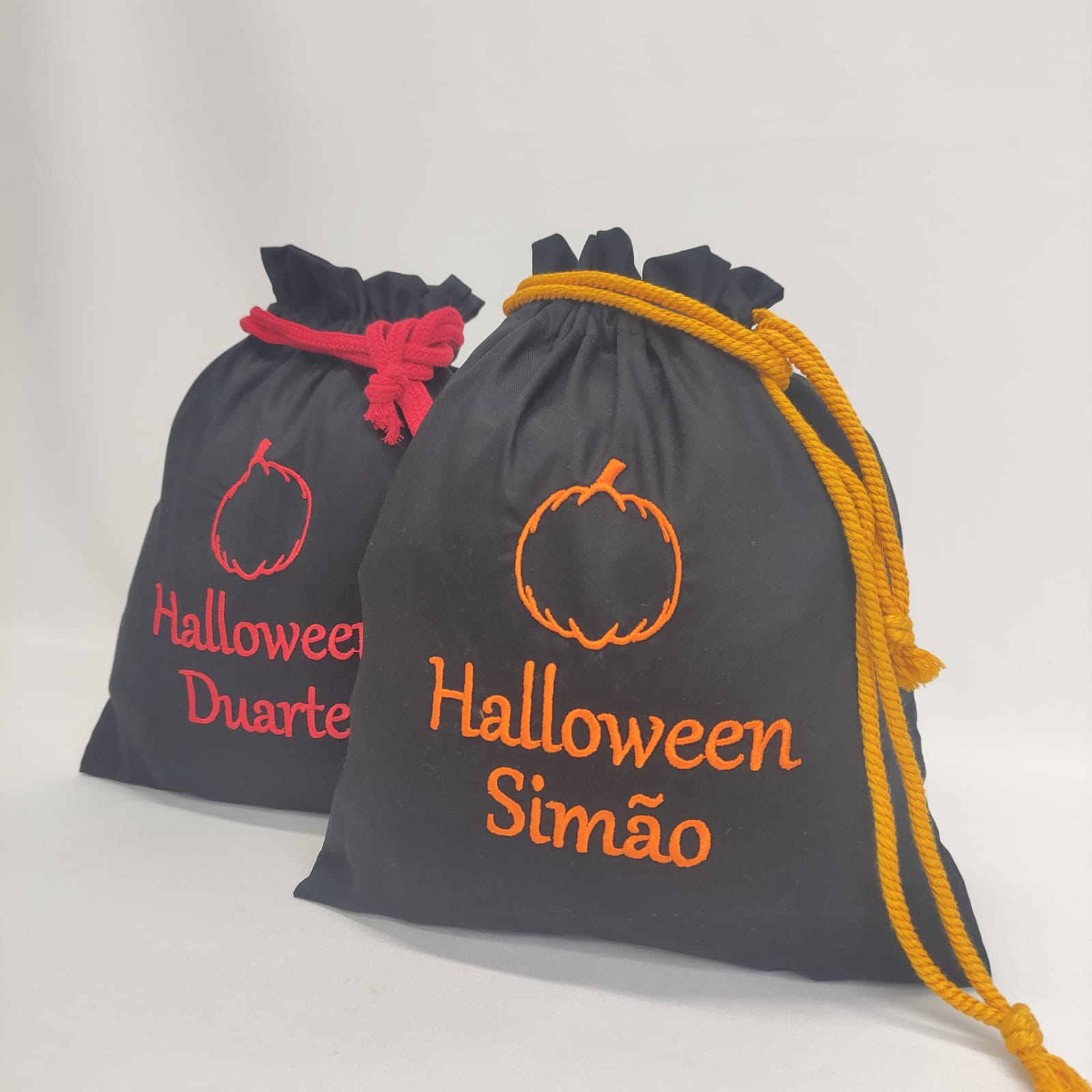 Saco Pumpkin Halloween Personalizado