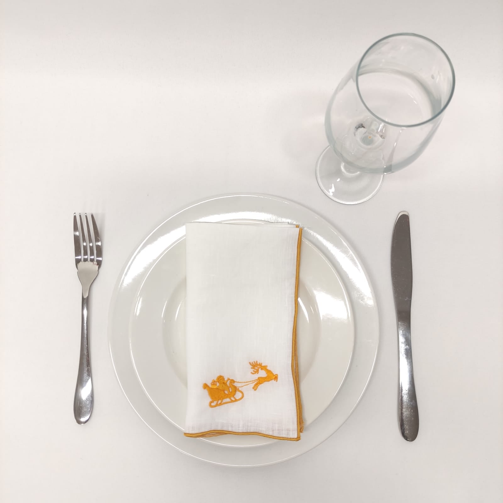 Guardanapo Trenó Mágico Linho JOL