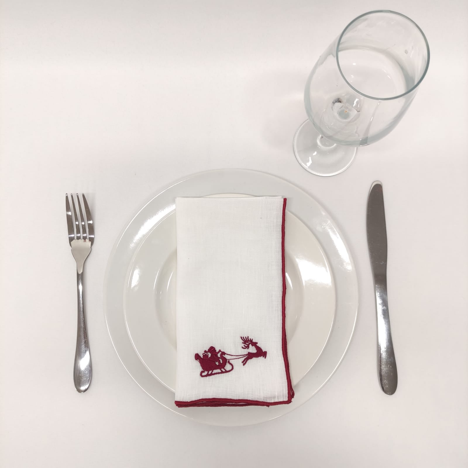 Guardanapo Trenó Mágico Linho JOL