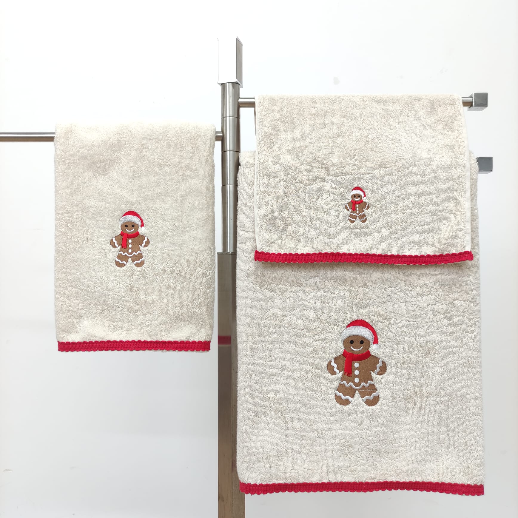 Toalha de Banho Gingerbread Man