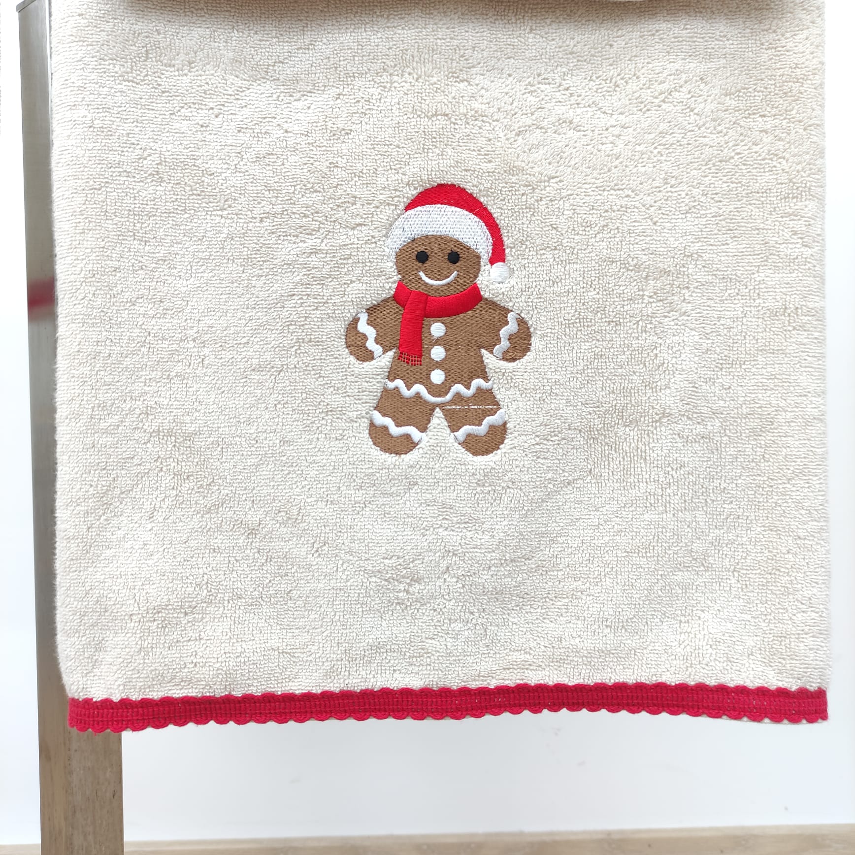 Toalha de Banho Gingerbread Man