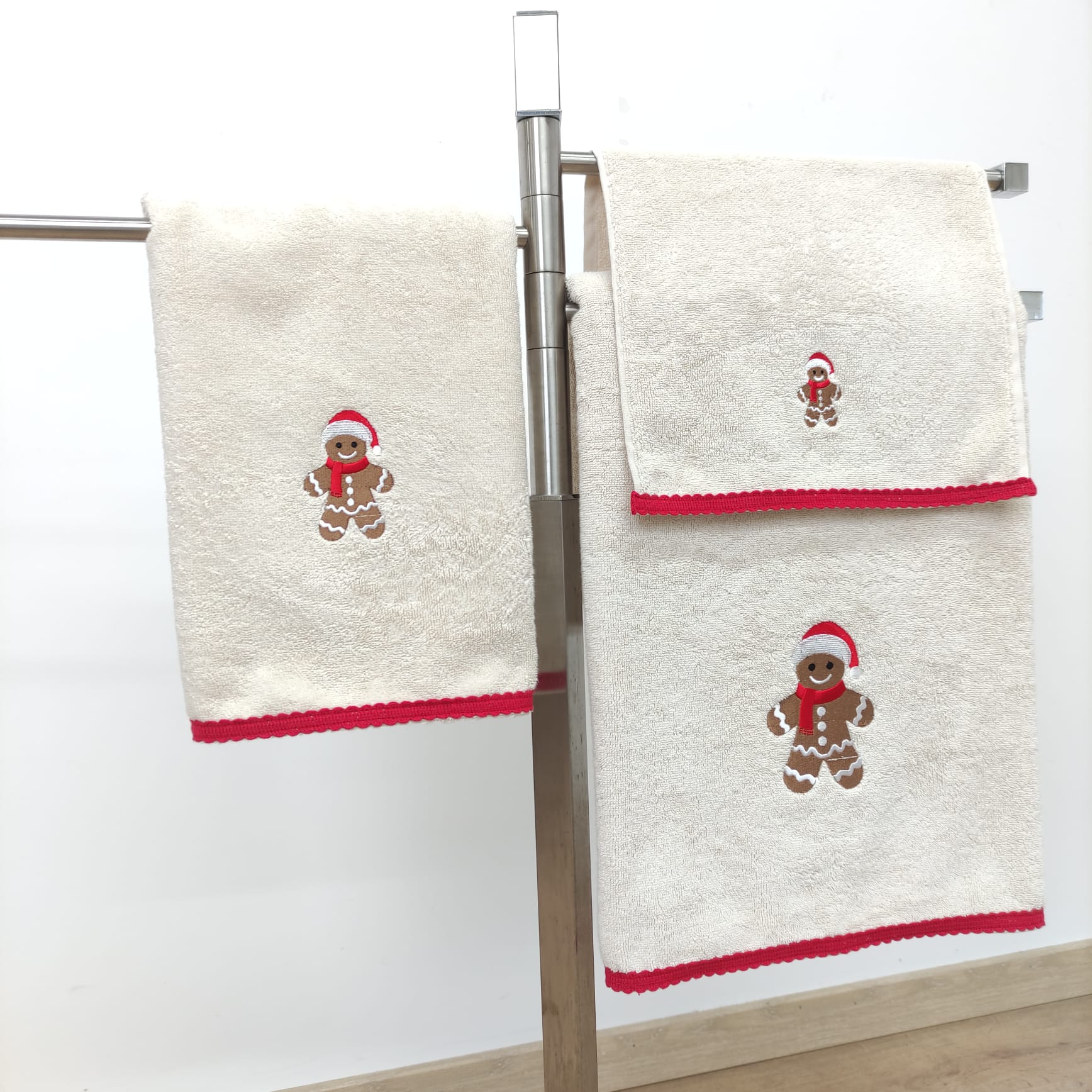 Toalha de Banho Gingerbread Man