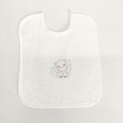 Babete Felpo Branco Selva Personalizável