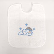 Babete Felpo Bebé Soninho Personalizável