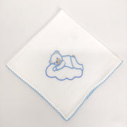 Fralda Algodão Beijinho Urso Nuvem Personalizável