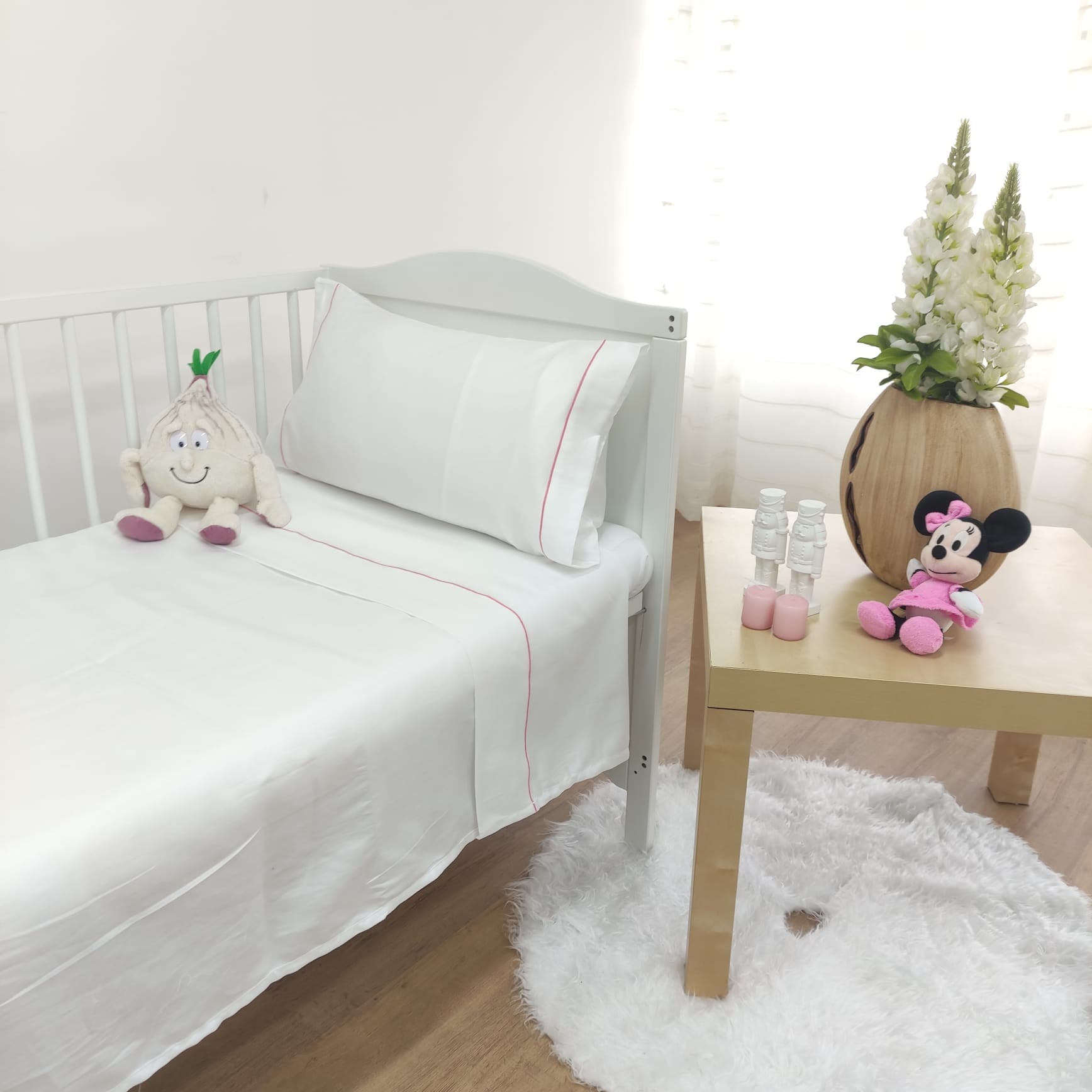 Jogo Cama Bebé c/rolinho