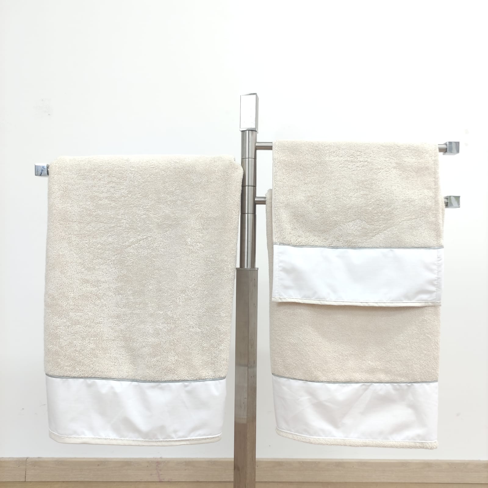 Toalhas de Banho Felpo Bege Lazio