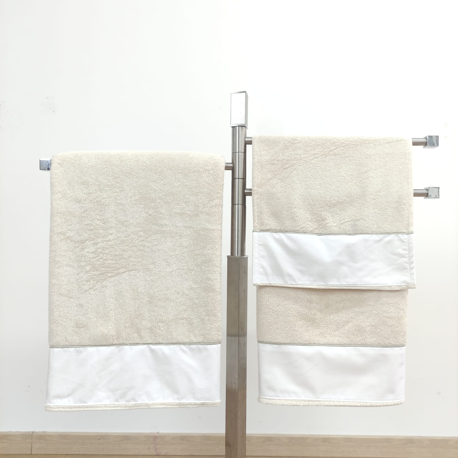 Toalhas de Banho Felpo Bege Lazio