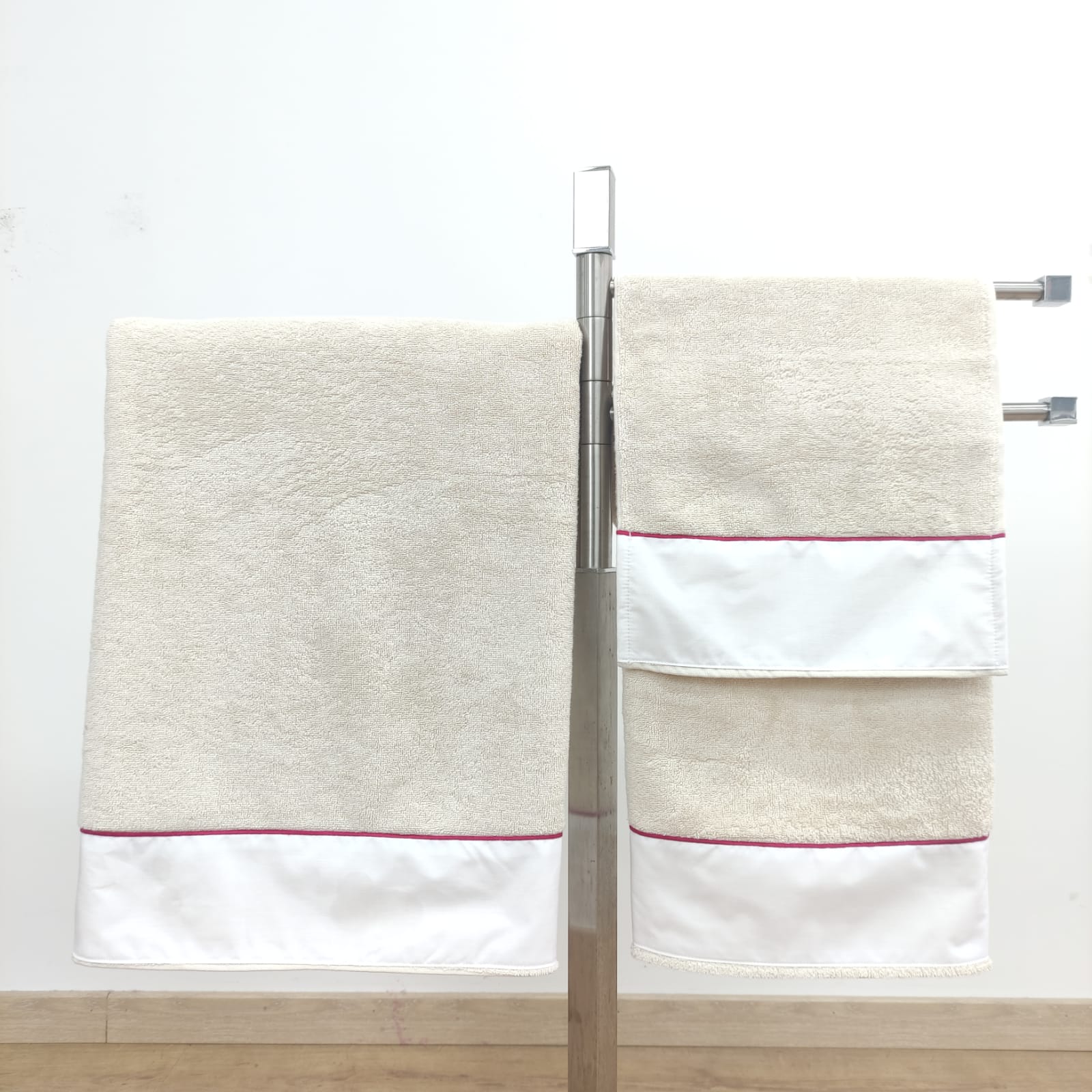 Toalhas de Banho Felpo Bege Lazio