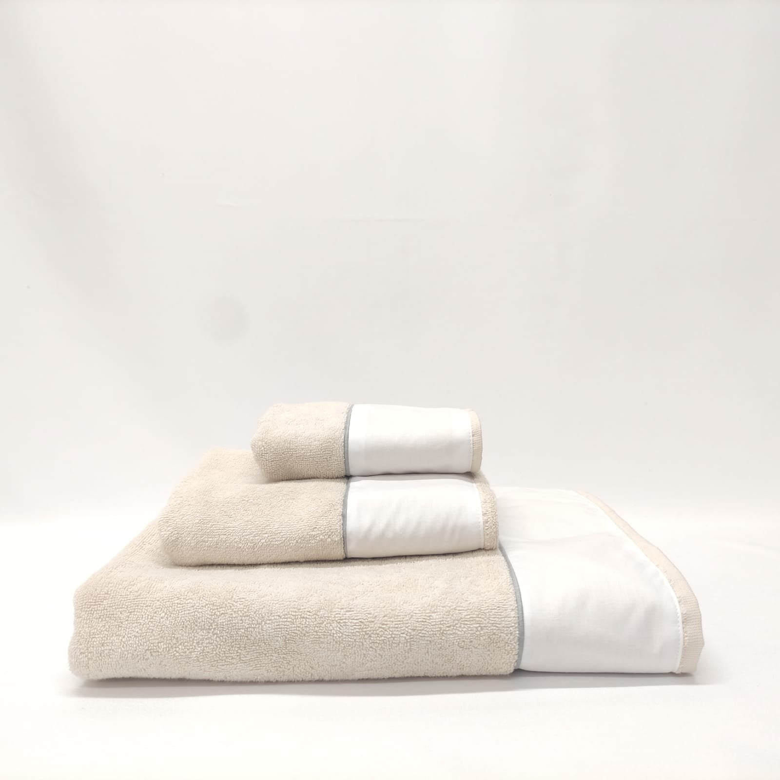 Toalhas de Banho Felpo Bege Lazio