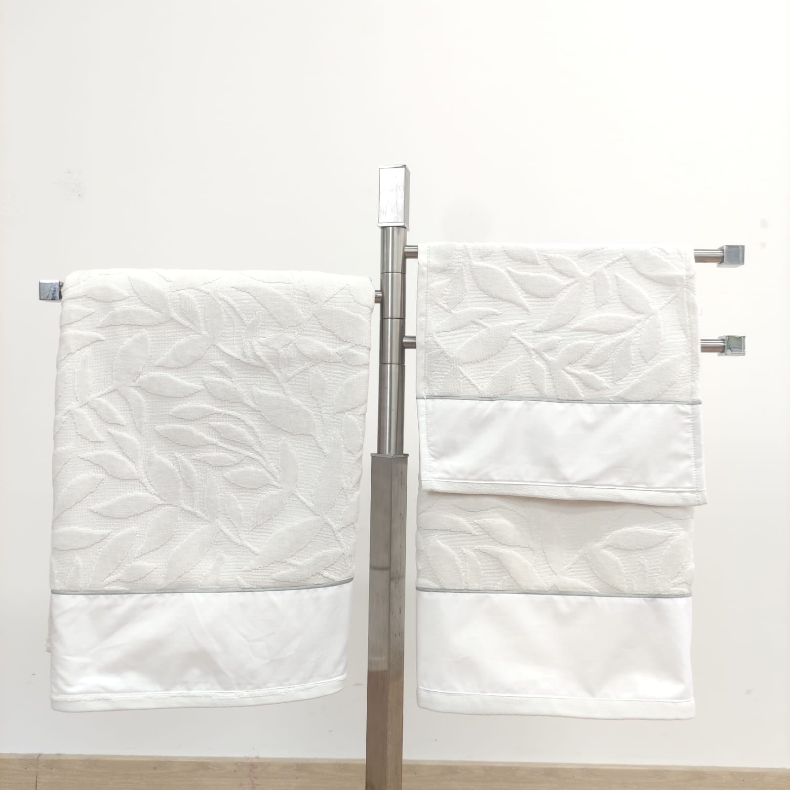 Toalhas de Banho Felpo Cinza Lazio