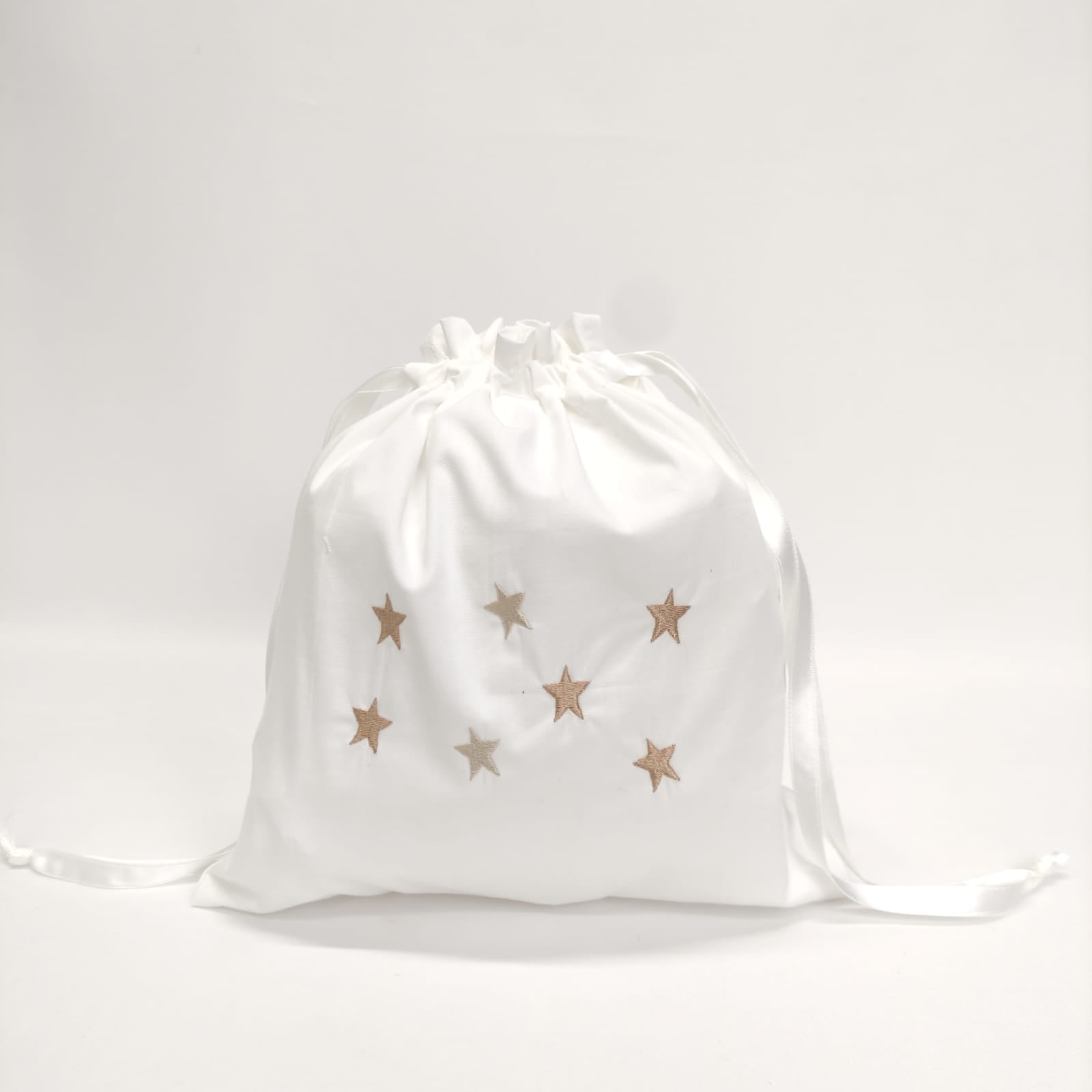 Saco Bebé Algodão Estrelas Personalizável