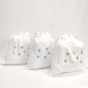 Saco Bebé Algodão Estrelas Personalizável