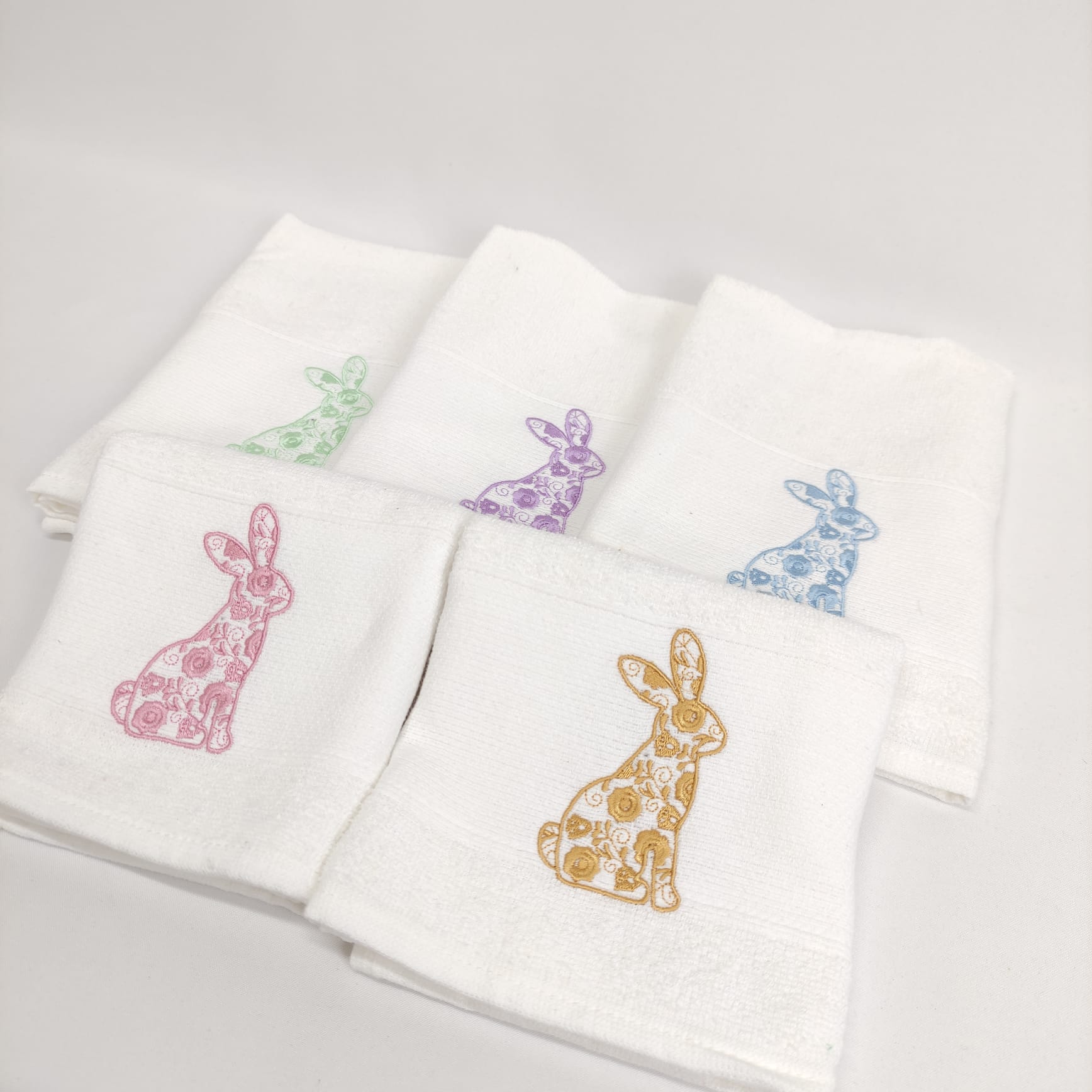 Pano de Cozinha Felpo Easter Bunny