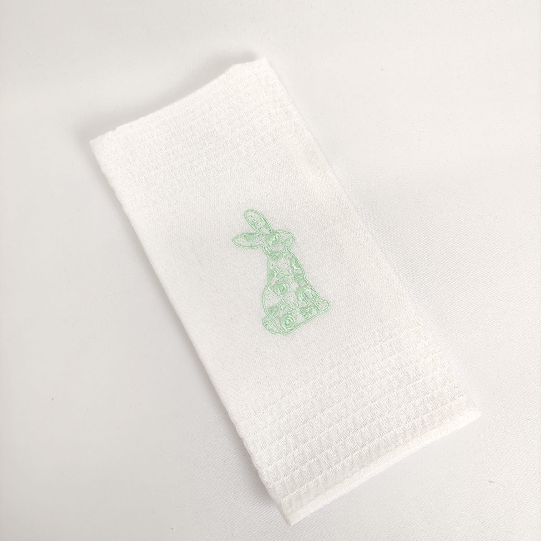 Pano de Cozinha Algodão Easter Bunny
