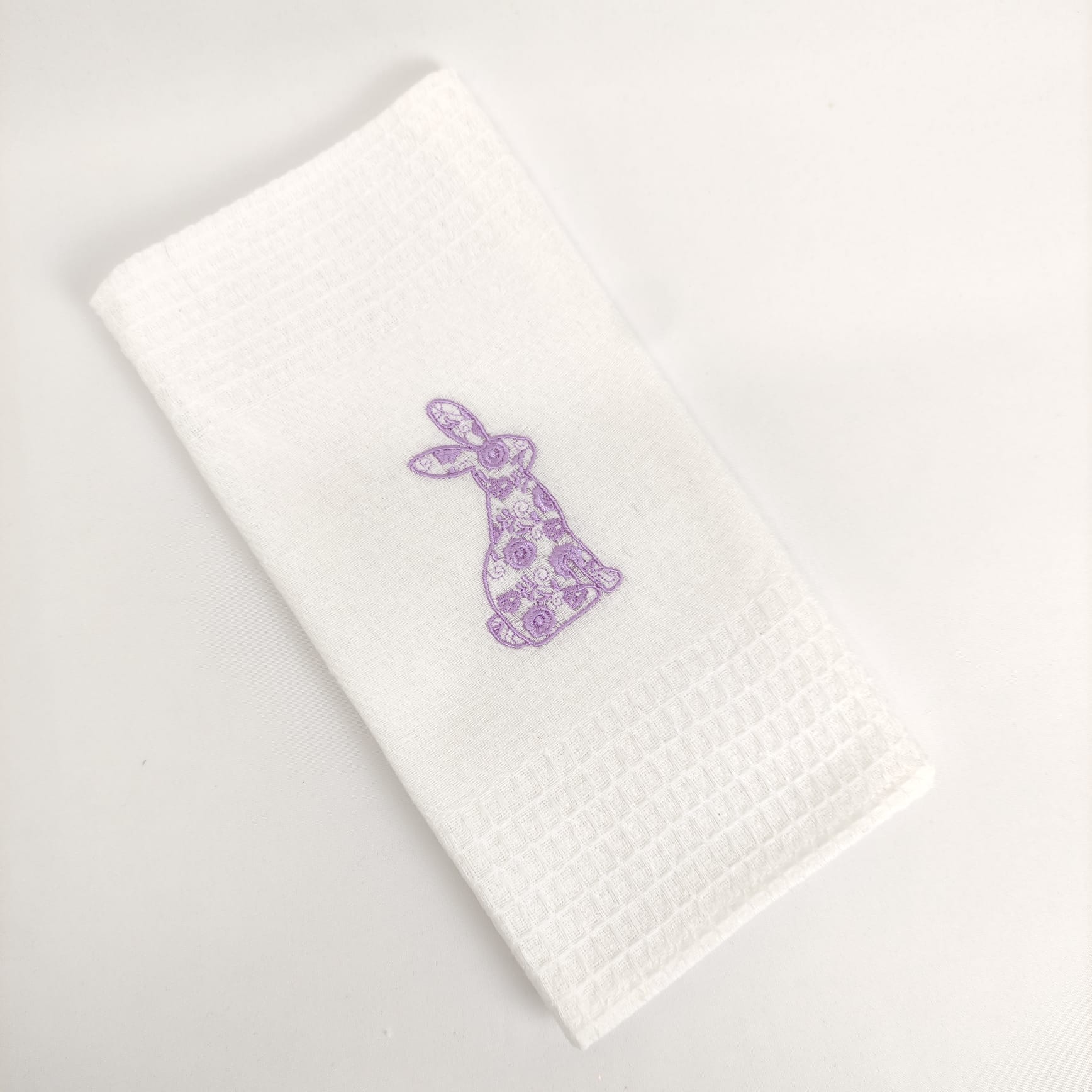 Pano de Cozinha Algodão Easter Bunny
