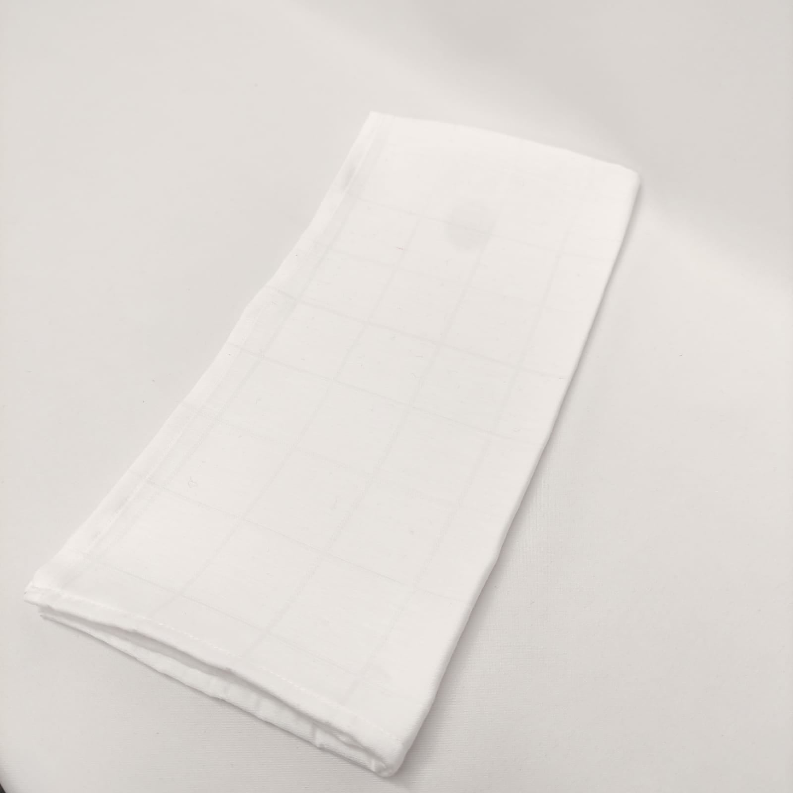 Fralda Algodão Squares Branco