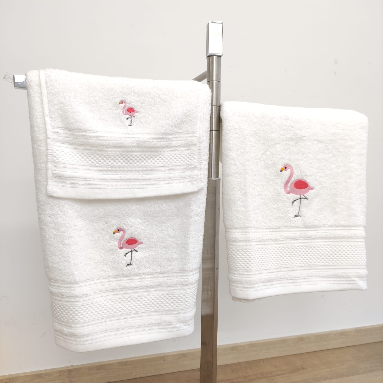 Conjunto de Banho/Duche Flamingo