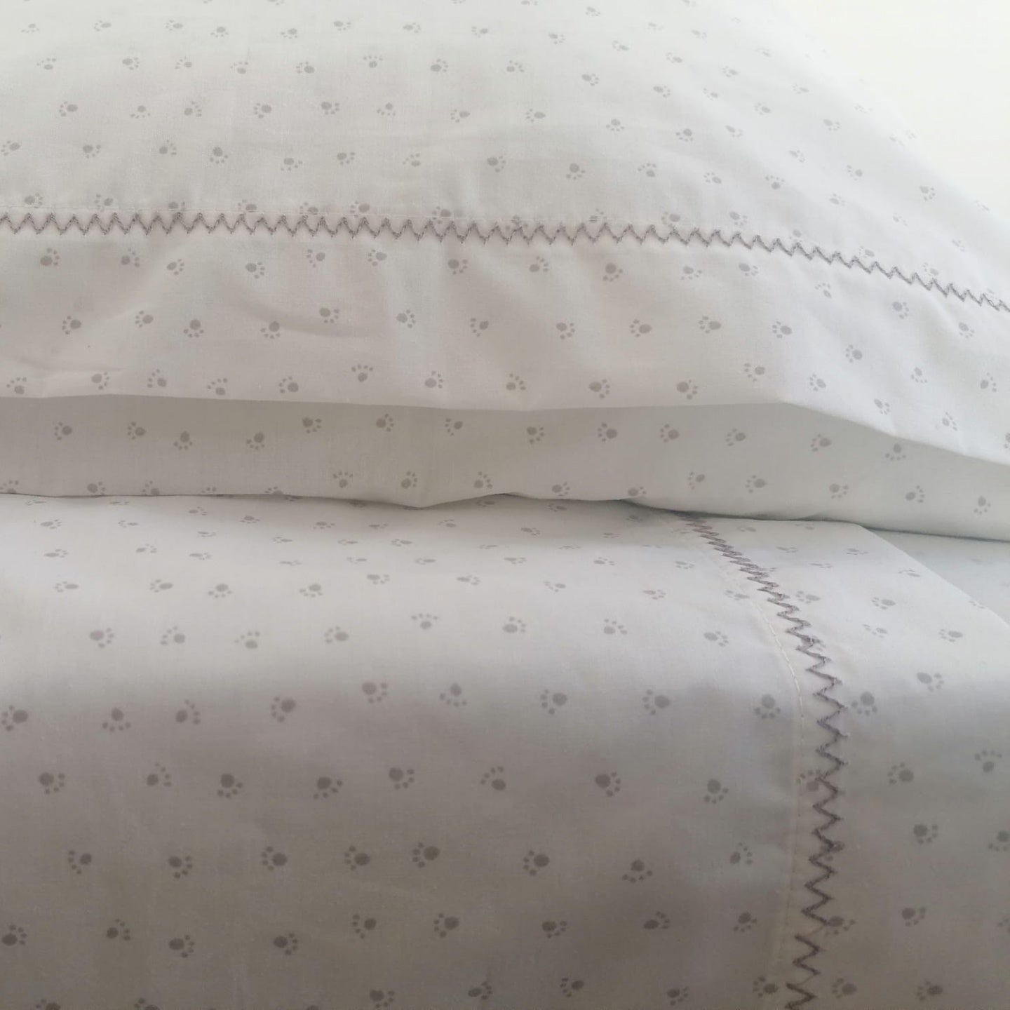 Jogo de Cama Bebé Pegadas