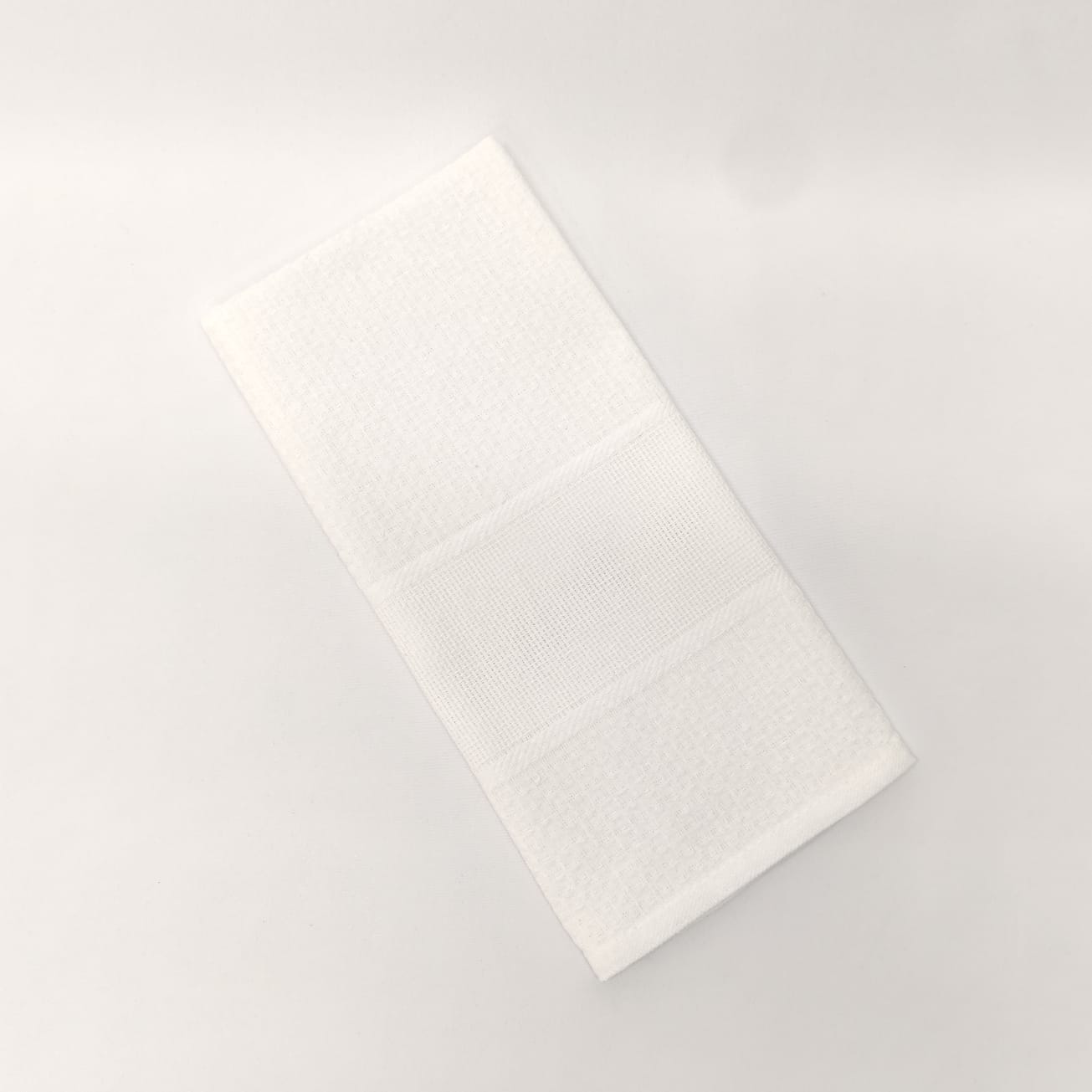 Pano de Cozinha Algodão Branco
