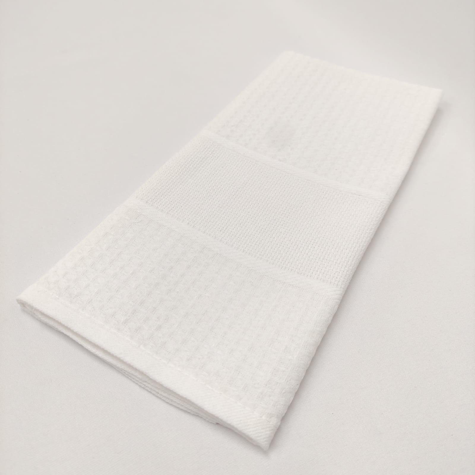Pano de Cozinha Algodão Branco