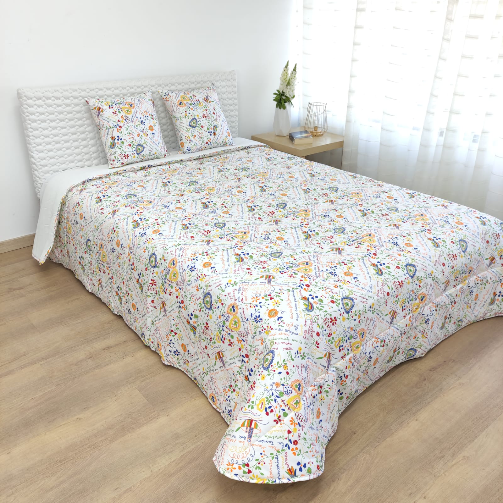 Edredão Decorativo Namorados