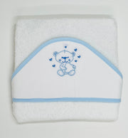 Toalha Banho Bebé Urso White