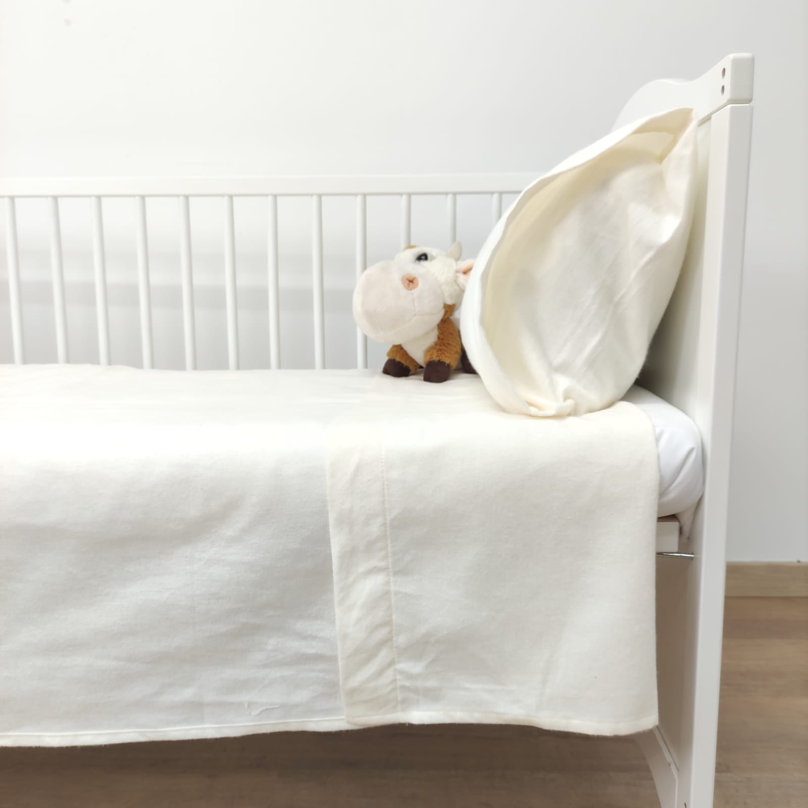 Jogo de Cama Flanela Pérola Bebé Basic