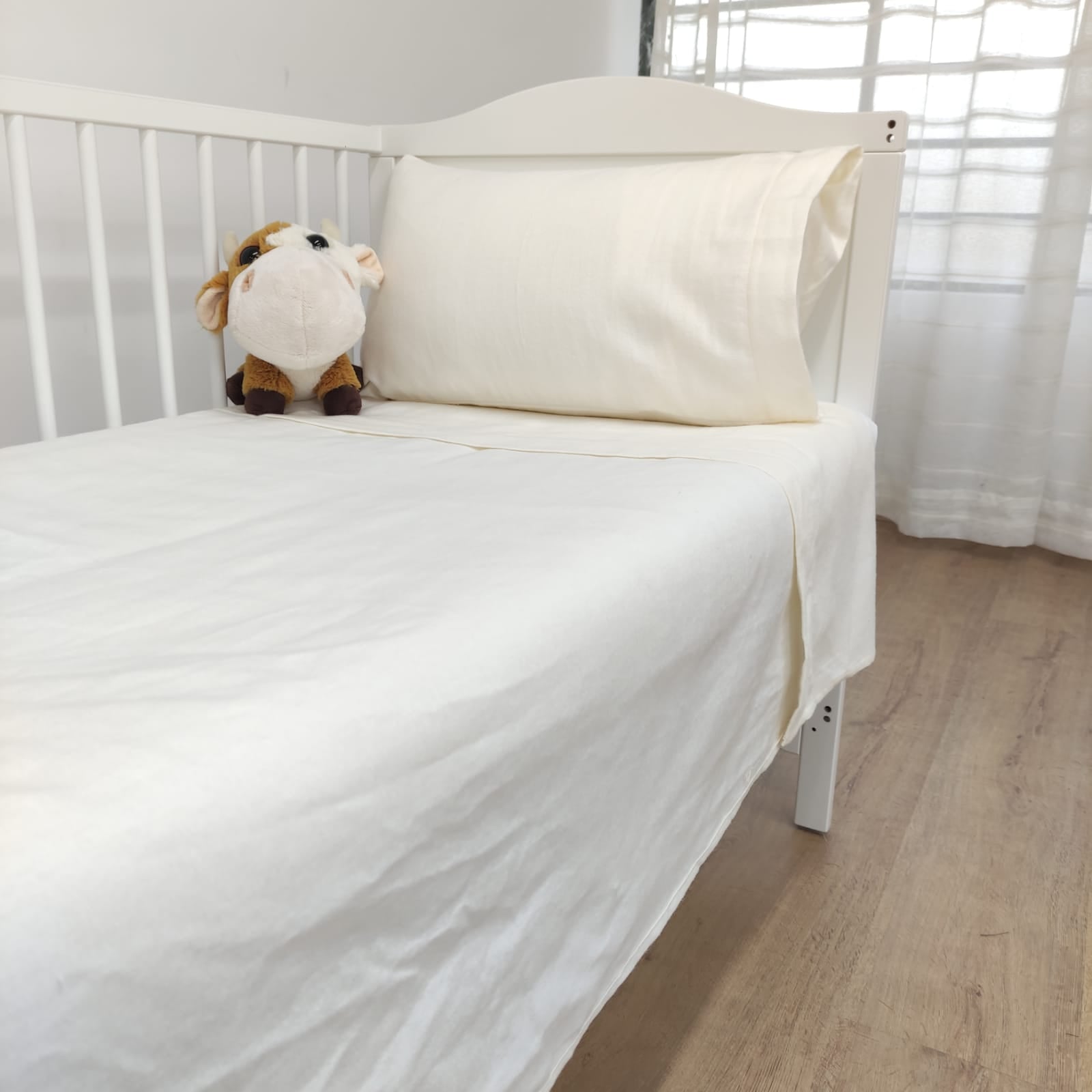 Jogo de Cama Flanela Pérola Bebé Basic